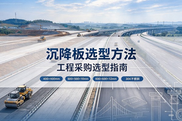 泽库沉降板选择方法