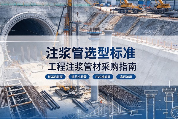 泽库注浆管选型标准
